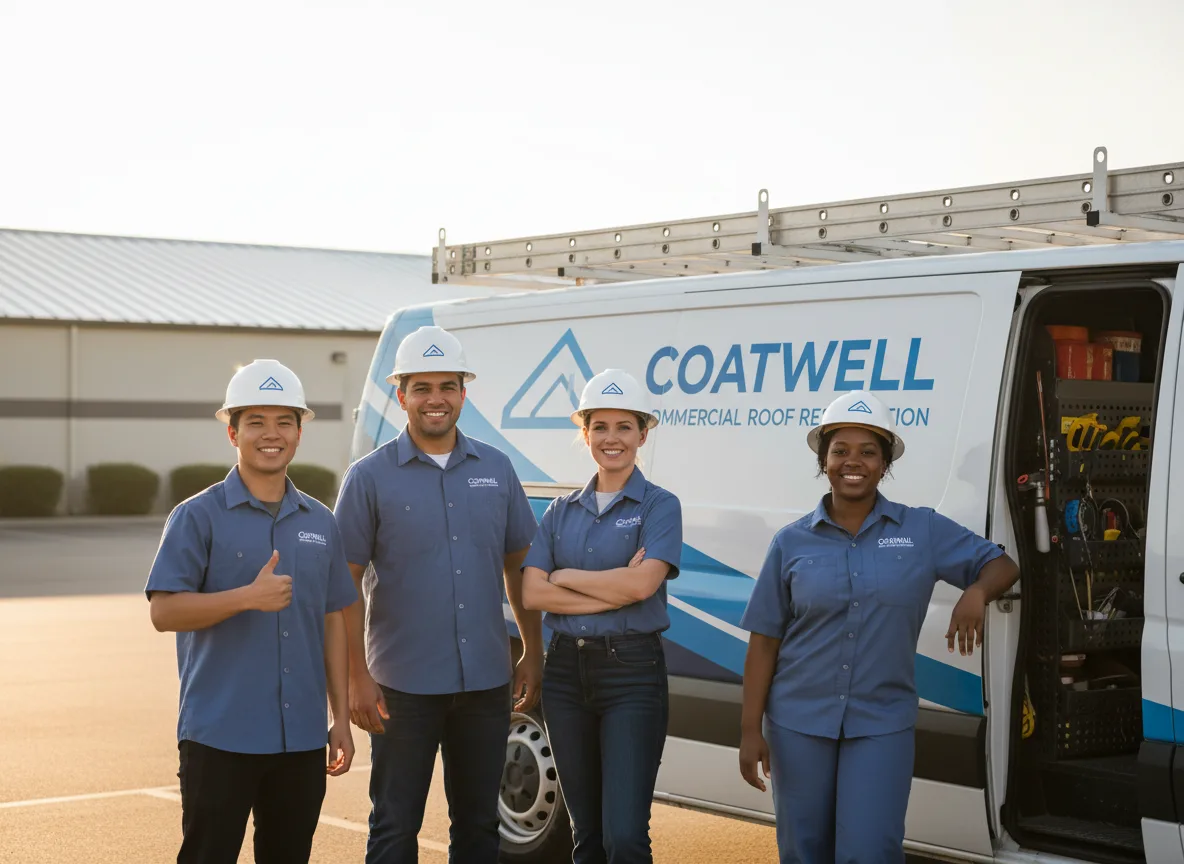 Commercial roof coating company in Nekoma, KS